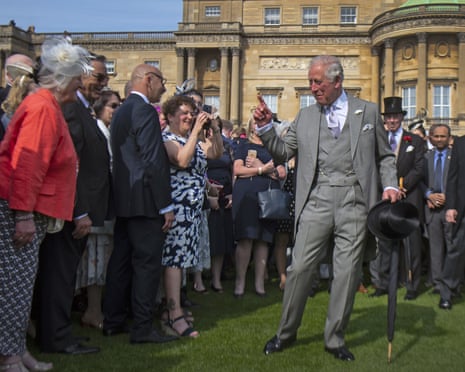 Garden party at Buckingham Palace