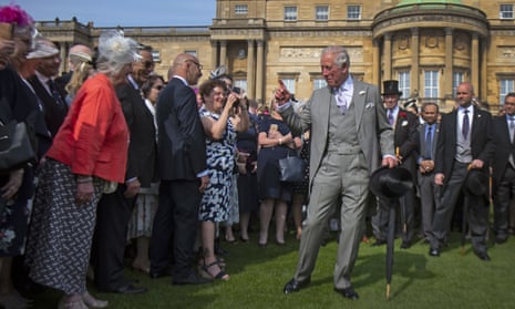 Garden party at Buckingham Palace