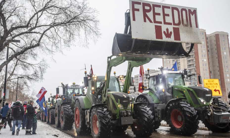 Gofundme Removes Donation Page For Canadian Trucker Protest Canada The Guardian Gofundme Removes Donation Page For Canadian Trucker Protest Canada The Guardian