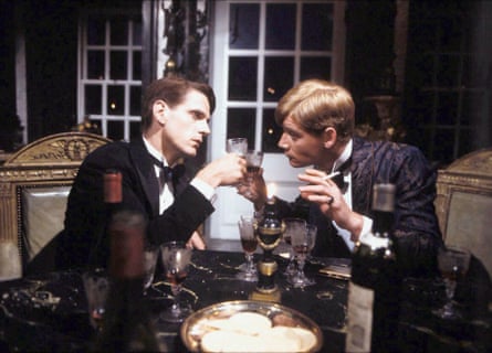 Charles Ryder (Jeremy Irons) and Sebastian Flyte (Anthony Andrews) in the 1981 TV version of Brideshead Revisited.
