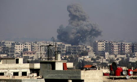 The Assad regime continues to attack rebel-held areas in eastern Ghouta, Damascus.