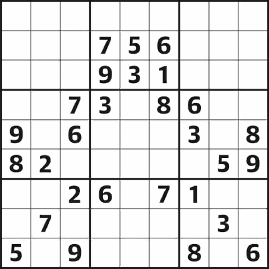 sudoku 5 132 medium life and style the guardian
