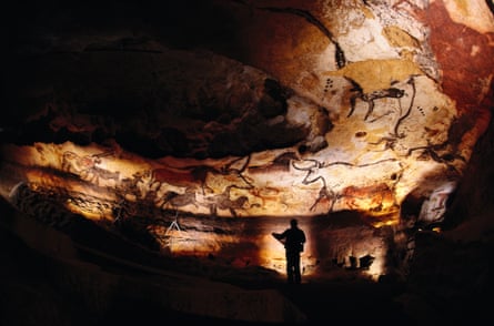 The 17,000 year-old cave paintings in Lascaux.