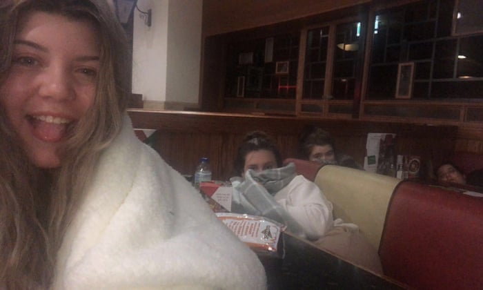 We Had To Buy Blankets Floods Force Shoppers To Spend Night In