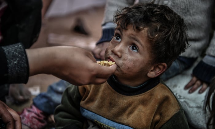 Middle East crisis: UN agency says Israel blocking food aid to Gaza as starvation fears grow – as it happened | Israel-Gaza war | The Guardian