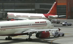 Air India planes in Delhi