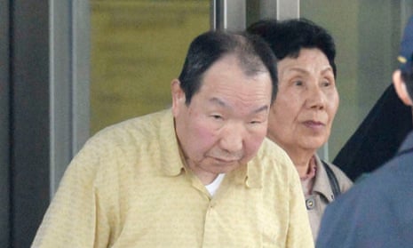 Iwao Hakamada, pictured in 2014, when he was released from prison.