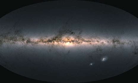 Data gathered from the European Space Agency’s Gaia observatory