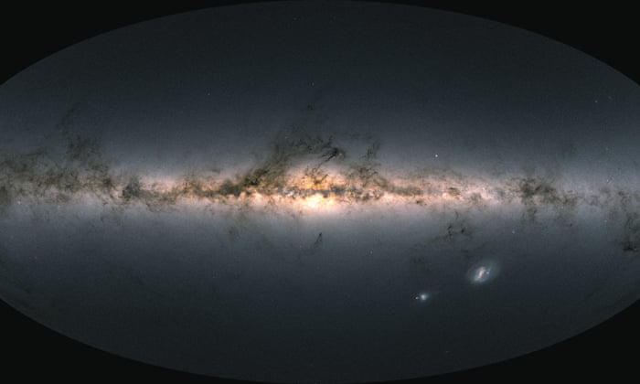 Astronomers Unveil Most Detailed 3d Map Yet Of Milky Way Astronomy The Guardian Map Of The Milky Way Galaxy