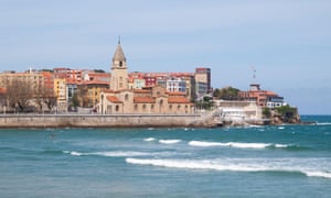 San Pedro church in Gijon, Asturias, Spain.