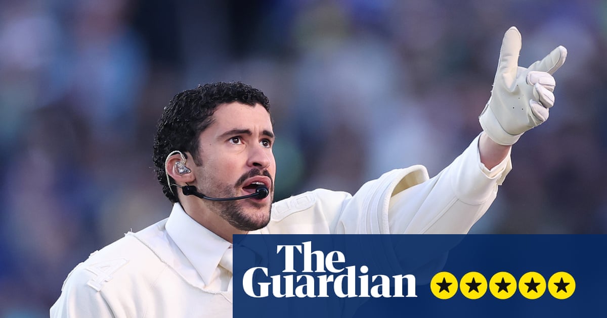 Bad Bunny’s Super Bowl half-time show review – a thrilling ode to Boricua joy