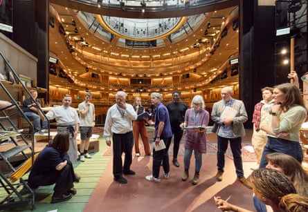 Rehearsals for L’Orfeo by Monteverdi at Glyndebourne.