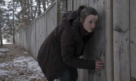 From hunter to hunted … Bella Ramsey as Ellie.