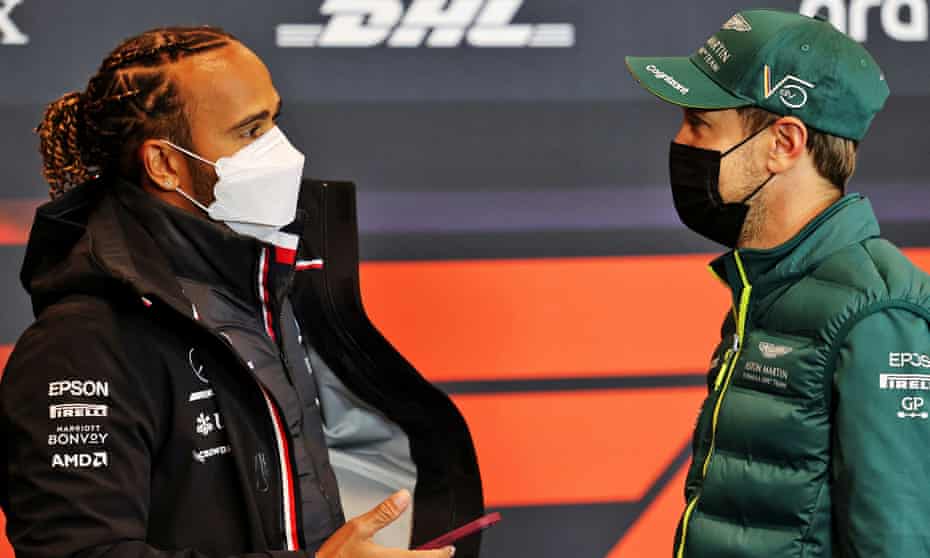 Lewis Hamilton Describes F1 Title Rivalry With Vettel As Greatest In His Career Formula One The Guardian