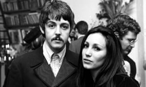 Julie Felix at a party with Paul McCartney around 1966.