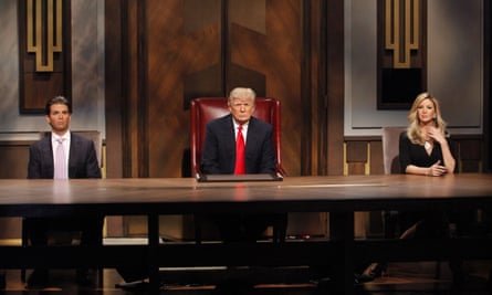  Donald Trump Jr, Donald Trump and Ivanka Trump in The Celebrity Apprentice.