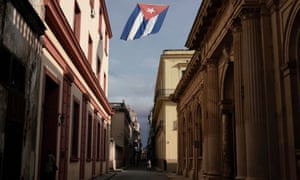 Downtown Havana yesterday.