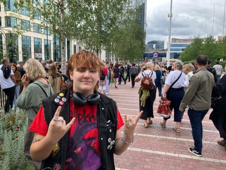 Ozzy fan Will Howell in Birmingham