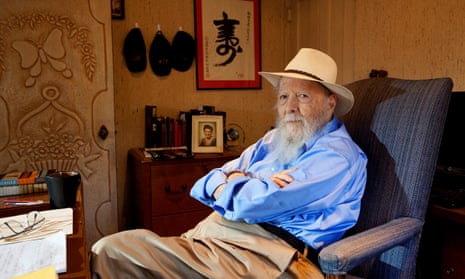 Herman Wouk at his home in Palm Springs, California, 2012. 
