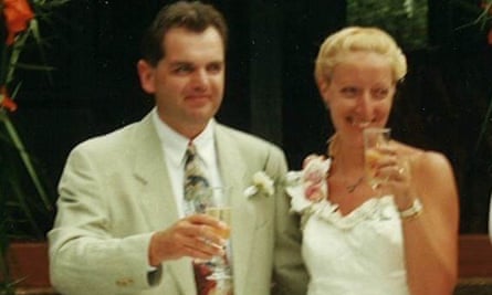 Ian and Linda, both keen travellers, were married in Kenya.