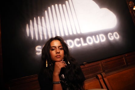 German songwriter Bibi Bourelly at a SoundCloud event