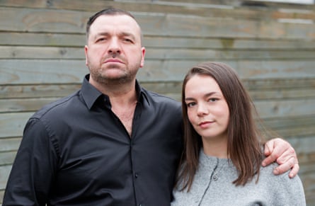 Thorrington stands with his arm around Baptiste