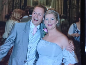 Jenny and Chris Wheeler at their wedding