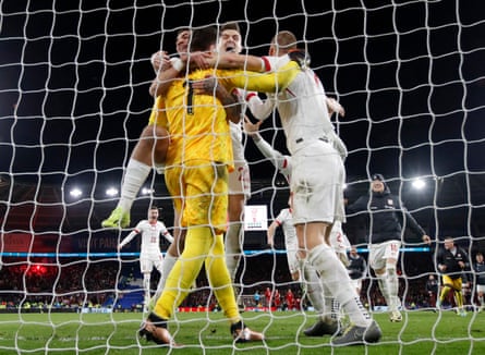 Poland players celebrate