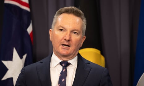 Energy and climate change minister Chris Bowen.
