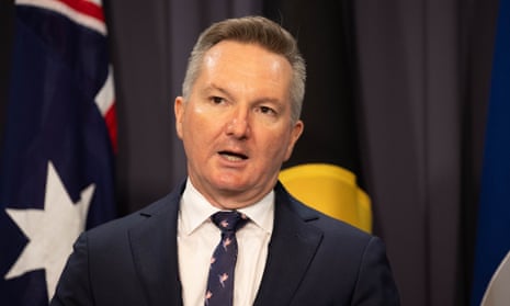 Minister for climate change and energy Chris Bowen.