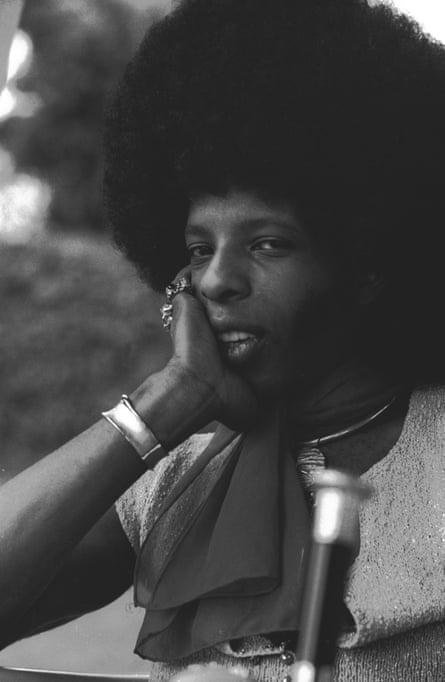 Stone poses for a portrait session in 1972.