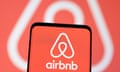 FILE PHOTO: Illustration shows Airbnb logo<br>FILE PHOTO: Airbnb logo is seen displayed in this illustration taken, May 3, 2022. REUTERS/Dado Ruvic/Illustration/File Photo