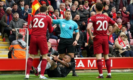 Ex-Premier League referees make feelings clear on linesman after Andy  Robertson elbow, Football, Sport