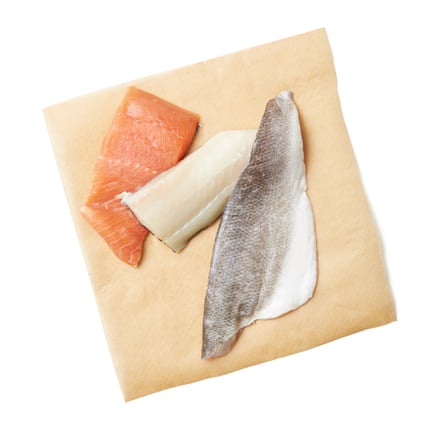 Mix of types of fish.