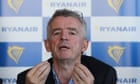 Ryanair boss tells Chris Grayling to 'get off his backside' and strike deal with EU