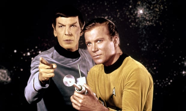 Leonard Nimoy and William Shatner in Star Trek: the most detailed imaginary world in pop culture