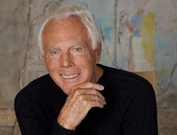 Armani: ‘I really believe the English were the first to create a new fashion.’