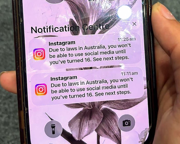Australia news live: social media ban comes into effect; apps not included in banned list surge on app stores