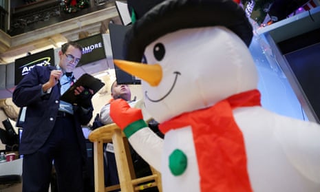 The trading floor at the New York Stock Exchange on December 14, 2022.