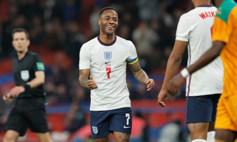 Raheem Sterling scored one goal and made one for Ollie Watkins in England’s win over Ivory Coast. 