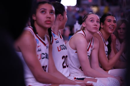 Azzi Fudd and Paige Bueckers during their time at UConn.