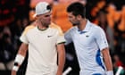 Djokovic praises 'amazing' Dino Prizmic after first-round Australian Open duel