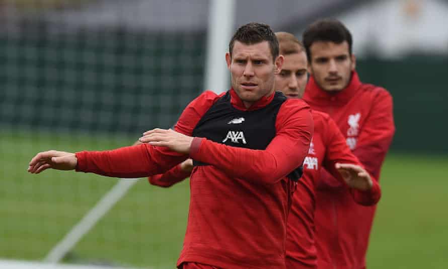 Lijnders has developed training drills to help players match the intensity of James Milner