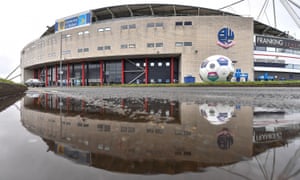 University of Bolton Stadium, home of Bolton Wanderers