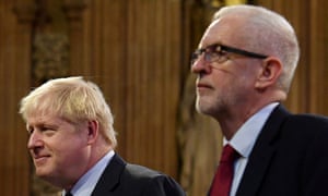 Johnson And Corbyn Locked In Unpopularity Contest Polls Suggest Politics The Guardian