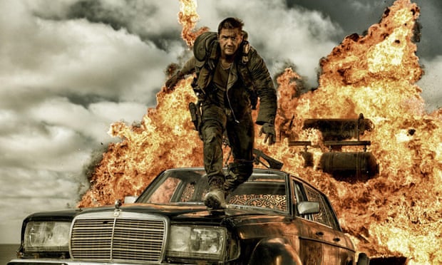 Tom Hardy in Mad Max: Fury Road.