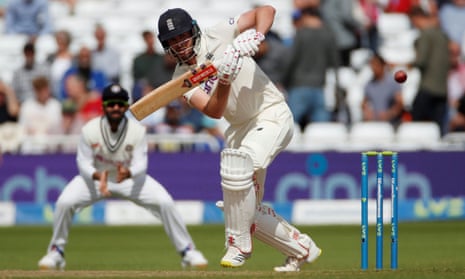 Dom Sibley, pictured in action for England against India in August, is among four Lions with Test experience.