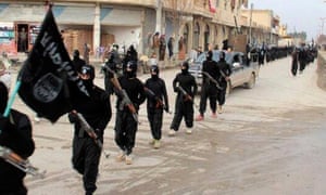 Isil members in Syria