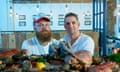 Oystermen founders Rob Hampton and Matt Lovell OFM awards 2019 Best Restaurant