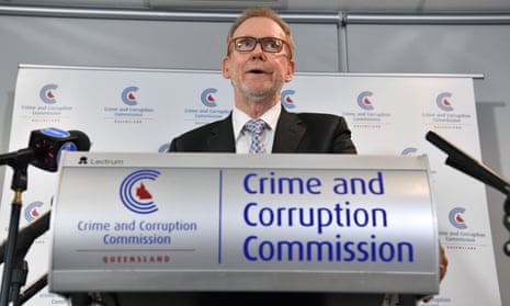 Alan MacSporran has resigned as head of Queensland's Crime and Corruption Commission